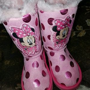 Disney's Minnie Mouse Toddler Boots